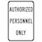 Brady Parking Sign, 12 in W, 18" H, English, Aluminum, Black, White 115432 - alternate 1